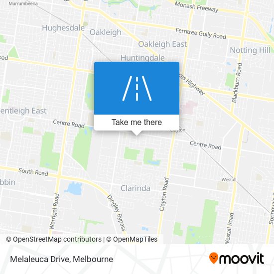 Mapa Melaleuca Drive