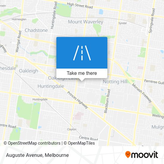 Auguste Avenue map
