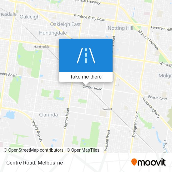 Centre Road map