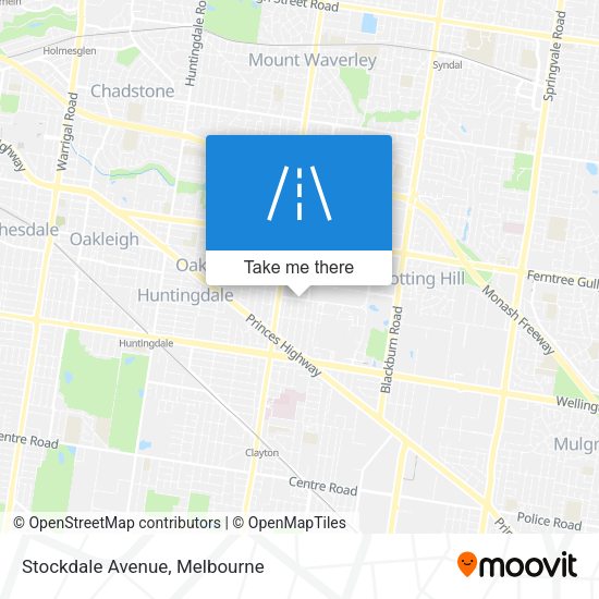 Stockdale Avenue map