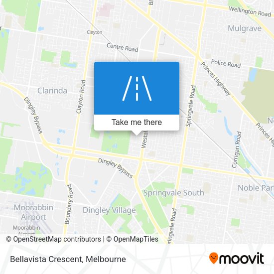 Bellavista Crescent map