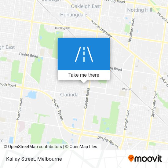 Kallay Street map