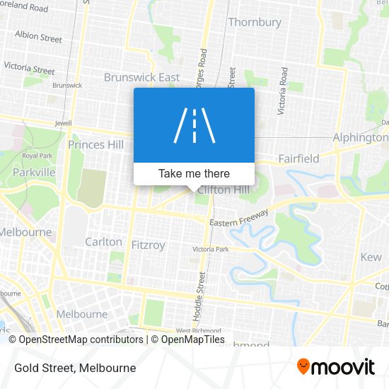 Gold Street map
