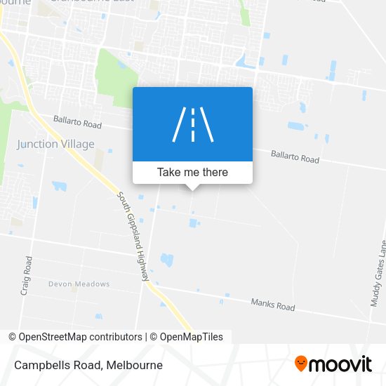 Campbells Road map