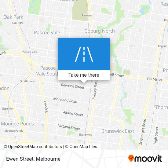 Ewen Street map