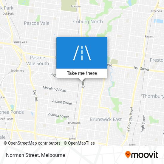 Norman Street map