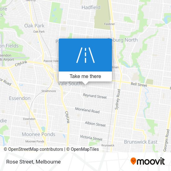 Rose Street map