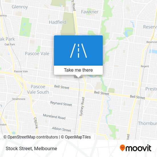Stock Street map