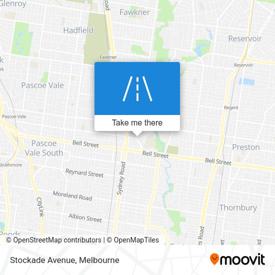 Stockade Avenue map