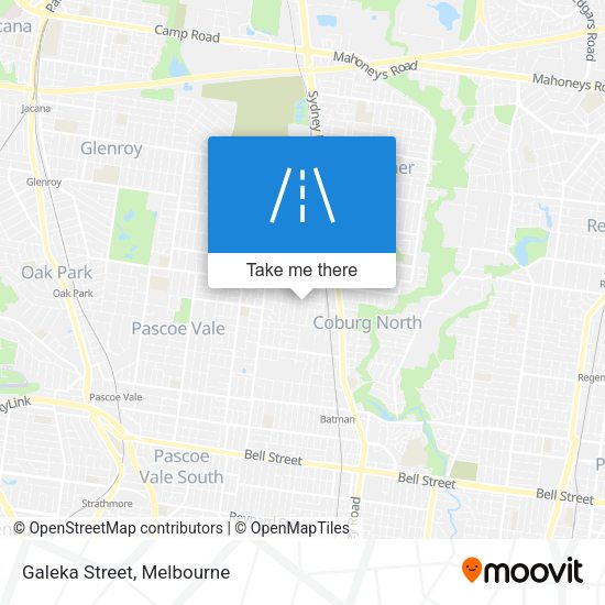 Galeka Street map