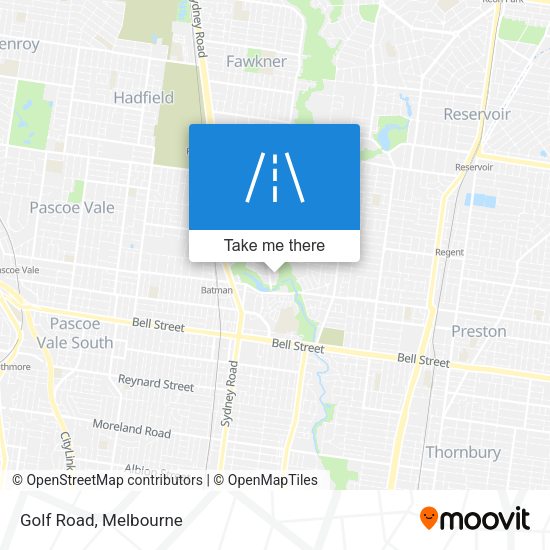 Golf Road map