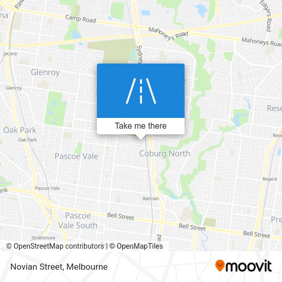 Novian Street map