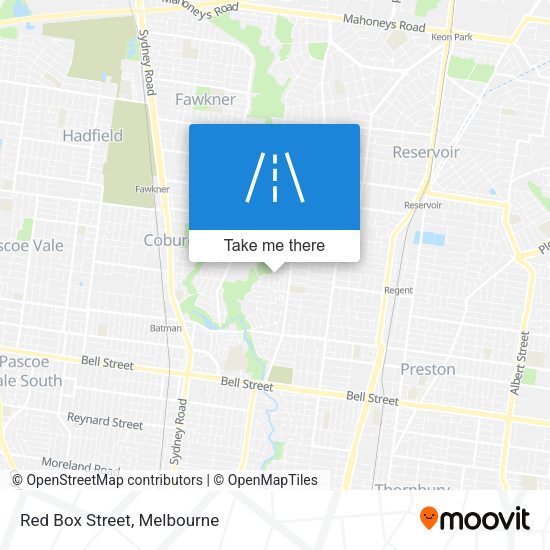 Red Box Street map