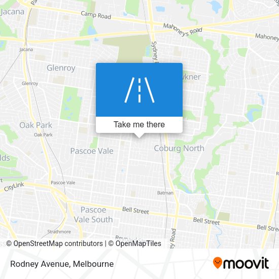Rodney Avenue map