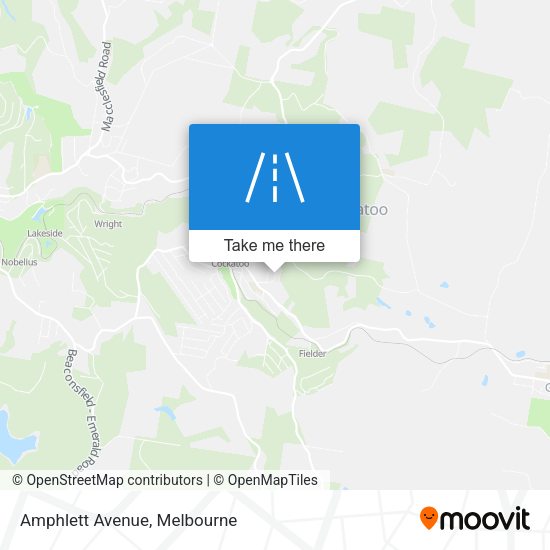 Amphlett Avenue map