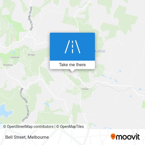 Bell Street map