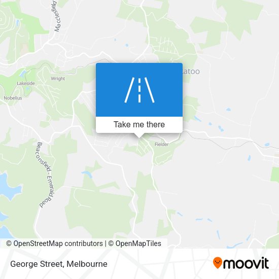 George Street map
