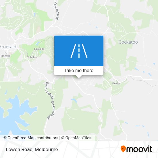 Lowen Road map