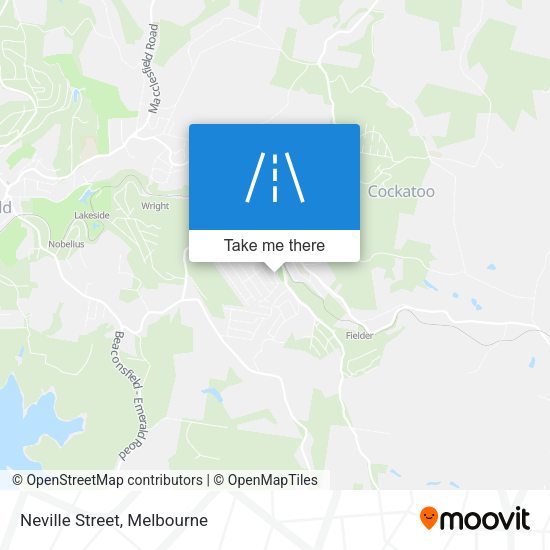 Neville Street map