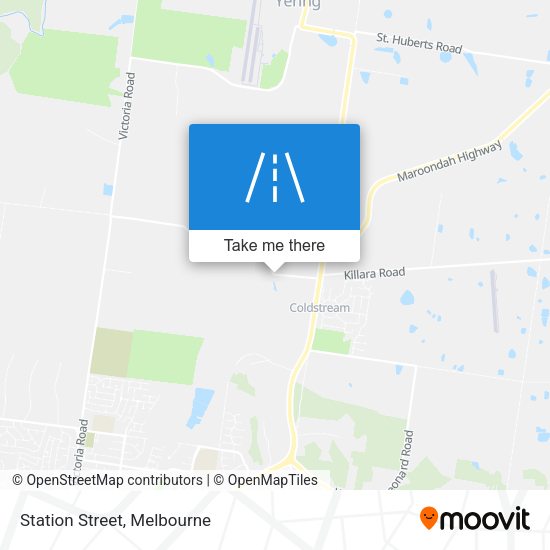Station Street map