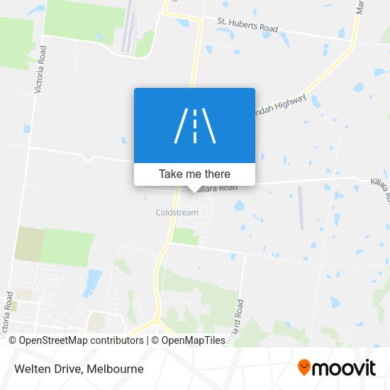 Welten Drive map