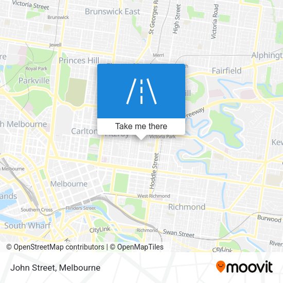John Street map