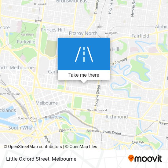 Little Oxford Street map