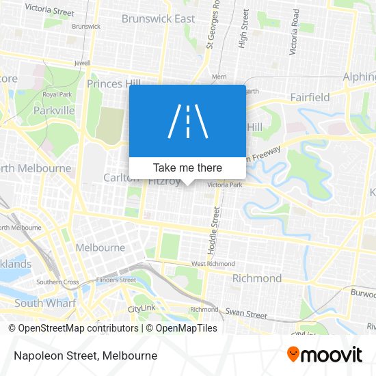 Napoleon Street map