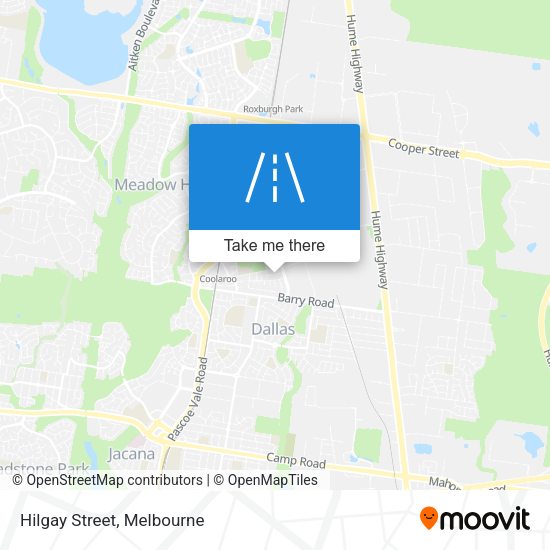 Hilgay Street map