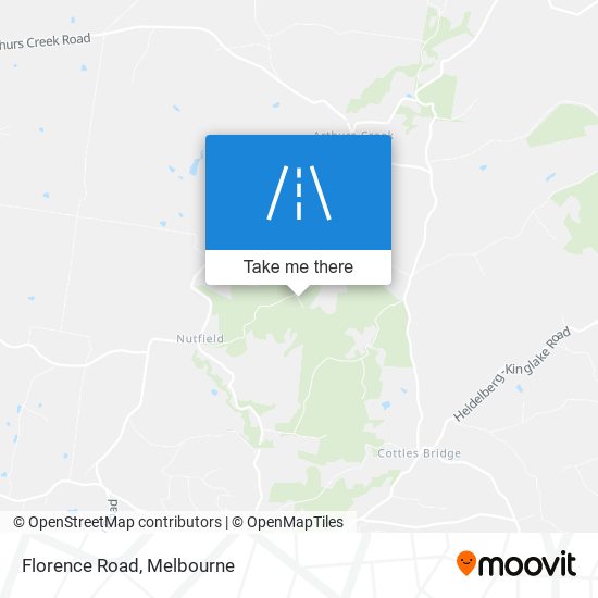 Florence Road map