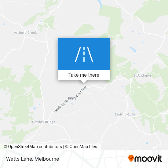 Watts Lane map