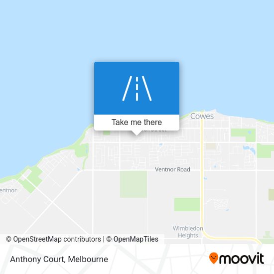 Anthony Court map