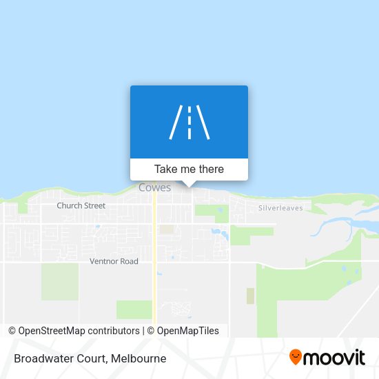 Broadwater Court map