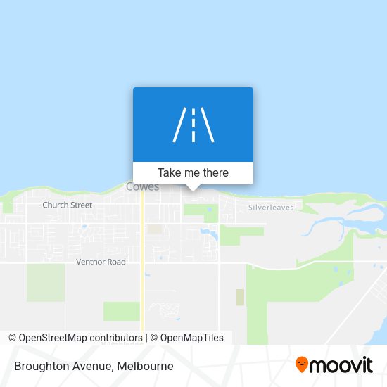 Broughton Avenue map