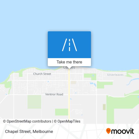 Chapel Street map