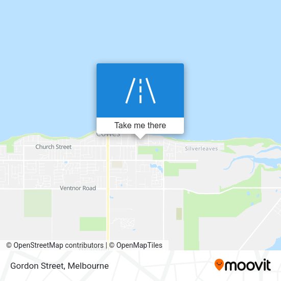 Gordon Street map