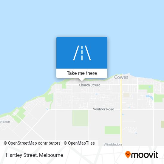 Hartley Street map