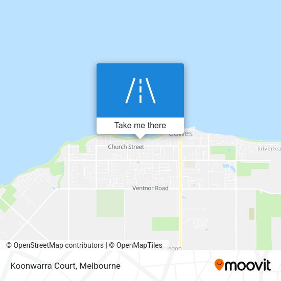 Koonwarra Court map