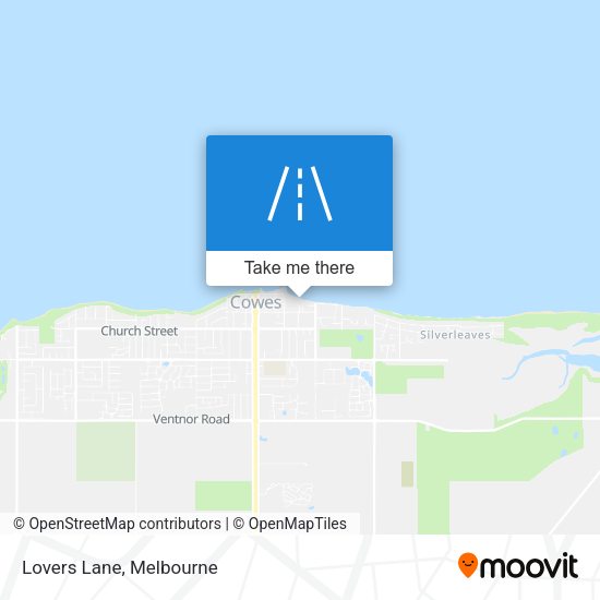 Lovers Lane map