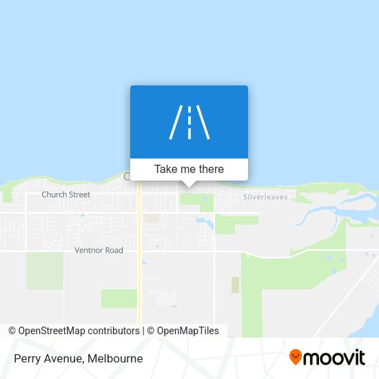 Perry Avenue map