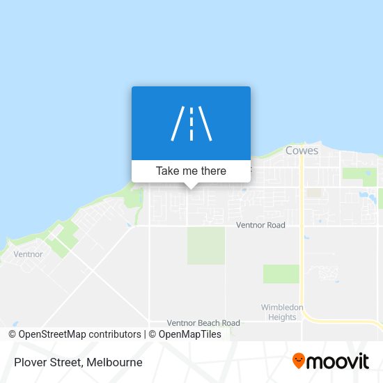 Plover Street map