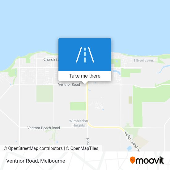 Ventnor Road map