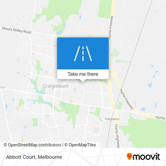 Abbott Court map