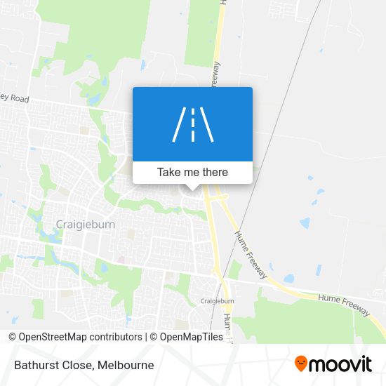 Bathurst Close map