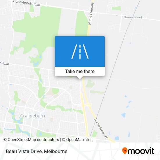 Beau Vista Drive map
