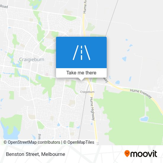 Benston Street map