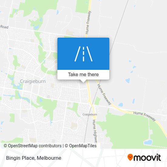 Bingin Place map
