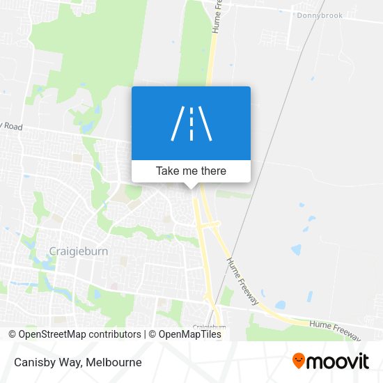 Canisby Way map