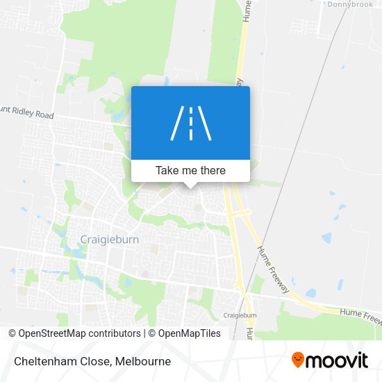Cheltenham Close map