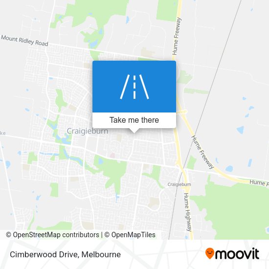 Cimberwood Drive map